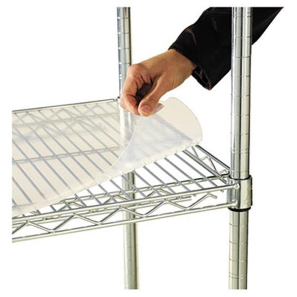 Alera Alera SW59SL3618 Shelf Liners For Wire Shelving- 36w x 18d- Clear Plastic- 4/Pack SW59SL3618